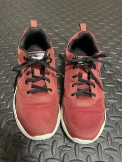 SKECHERS LITE-WEIGHT レッド スニーカー