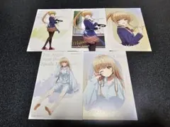 くじQ 特典 お隣の天使様 椎名真昼 ポストカード 5種セット