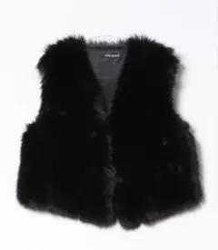 ファーコート 黒