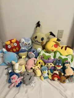 【激レア】ポケモンぬいぐるみ　23個まとめ売り　ポケセン　ピカチュウ　プライズ品