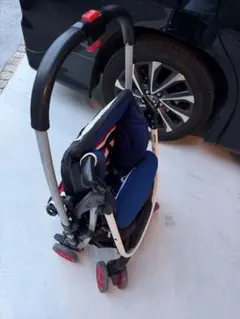 GRACO ベビーカー ネイビー ストライプ