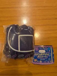 にっこリーノ　ネオンのプリント　ミニトート　おにぎり①
