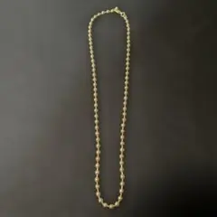 ☆(新品未使用品)綺麗なボールチェーンネックレス 即日発送☆のサムネイル