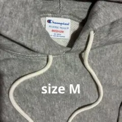 Champion REVERSE WEAVE パーカー グレー M
