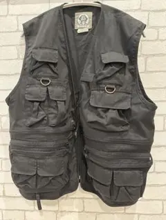 ROTHCO UNCLE MILTY ブラック フィッシングベスト M