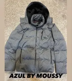 AZUL by moussy グレー ダウンジャケット Mサイズ