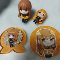 UTAU 重音テト DMM スクラッチくじ E賞 缶バッジ デフォルメ4種セット