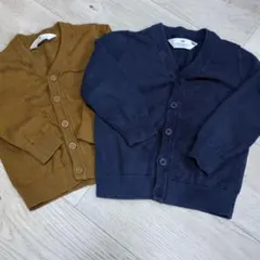 H&M カーディガン 2色セット100センチ US 3/4T