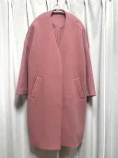 ミラオーウェン ピンク ロングコート 1(M相当)