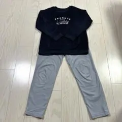 ユニクロ　レディースフリースパジャマ　ルームウェア　スヌーピー　Mサイズ