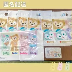【レア】ダッフィーフレンズ　ディズニーシー　ショップ袋 　お菓子缶　セット