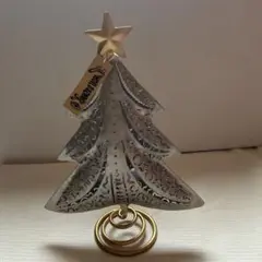 クリスマスツリー型キャンドル立て
