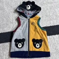 ミキハウス mikihouse ダブルビー なりきりベスト 100cm