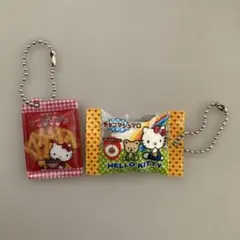 キティちゃん お菓子 ミニチュアチャーム 2点セット