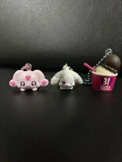 プリキュア・サーティワン　マスコット3点セット