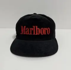 マルボロ　ヴィンテージ　コーデュロイ　キャップ　美品