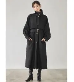 tocco closet 2WAYカラーボリュームスリーブトレンチコートのサムネイル