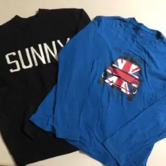 THE SHOP TK ブラック 長袖カットソー １５０