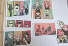 スパイファミリーステッカー 6枚セット