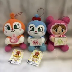 アンパンマン　ころふわシリーズ　ドキンちゃん　コキンちゃん　あかちゃんまん