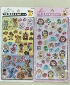 【正規品】ボンボンドロップシール　ディズニー　クラシック ディズニープリンセス