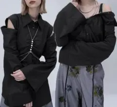 Neith. ネイス Mesh Tied Shirt メッシュ シャツ ネクタイ neith.（ネイス）の「neith./ネイス/Mesh Tied Shirt（シャツ/ブラウス