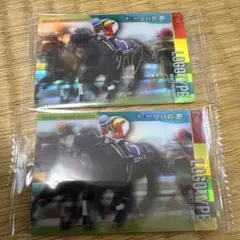 ロゴタイプ　サラブレッドホースコレクション　カード　レア　金　サイン