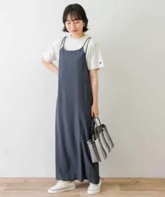 URBAN RESEARCH Sonny Label ドットキャミワンピース