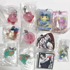 カービィ たまごっち NANA ケロロ軍曹 めじるしアクセサリー 11個セット