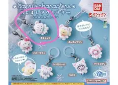 サンリオキャラクターズ　 ふわふわスノー　めじるしアクセサリー　ポチャッコ