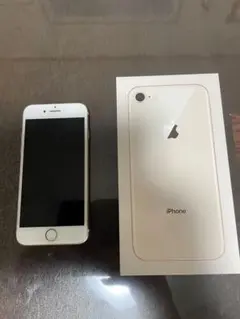 は*れ様 Apple iPhone 8 ゴールド 本体と箱付き64GB au