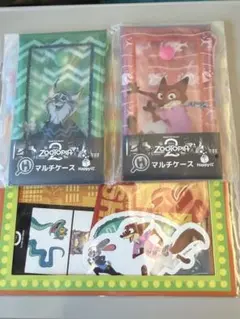 Happyくじ『ズートピア2』 H賞とJ賞マルチケース＆ステッカーセット