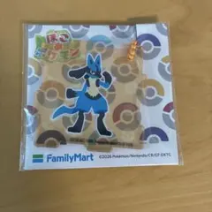 ファミリーマート アクリル パズルキーホルダー ルカリオ ぽこポケのサムネイル