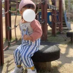 オーバーオール サロペット デニム 80 古着