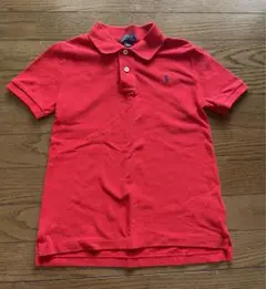 Polo Ralph Lauren 赤 ポロシャツ 7歳　130cm相当