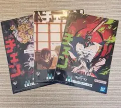 チェンソーマン 一番くじ H賞 クリアポスター3種セット