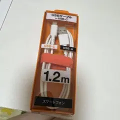 USB-C to USB-A 充電ケーブル 1.2m