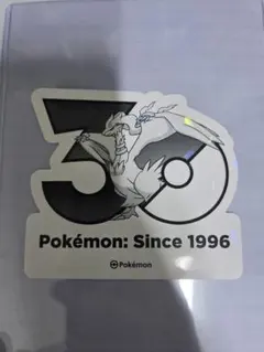 韓国限定】ポケモン 30周年記念ステッカー ルカリオ - メルカリ