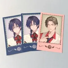 キャラクターイラスト 3枚セット