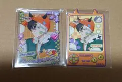 ウィンブレ でびデコパーカー アクリルカード ステッカー 桜