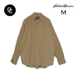 Eddie Bauer エディーバウアー コーデュロイ BD長袖シャツ 茶 M
