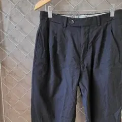 ダンヒル　ウールパンツ　ブラック Dunhill　44サイズ　メンズ