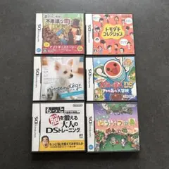 DSソフト　6点まとめ売り　取扱説明書、ケース付き
