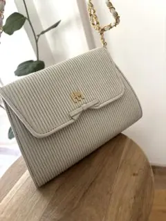 ハナエモリ HANAE MORI バッグ ホワイト