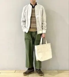 ビームス別注 l.l.bean ボートアンドトート　M 未使用　ナチュラルのサムネイル