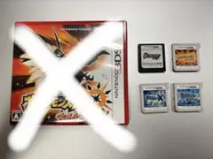 ポケットモンスター DSカセットまとめ売り(ホワイト・X・アルファサファイア等)