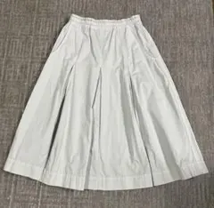 MHLマーガレットハウエル　コットンフレアスカート