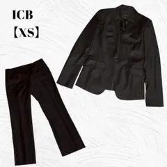 美品✨ICB　アイシービー【XS】テーラードジャケット　セットアップ　入学式