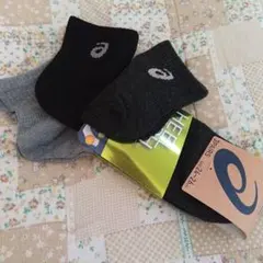 アシックス ソックス 3足セット 24.25.26