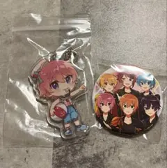 すとぷり さとみ アクキー ＆ すとぷり全員集合 缶バッジ セット